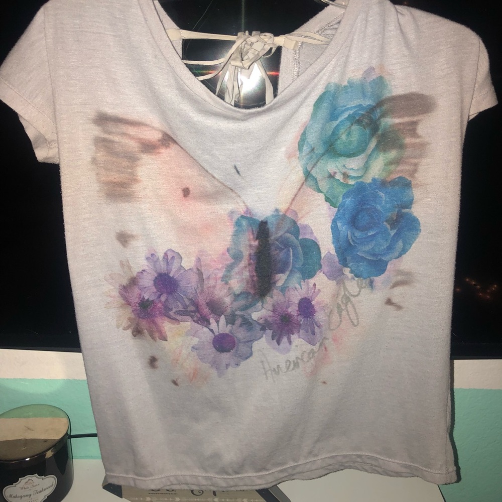 Cute American eagle top